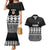 Fiji Tapa Rugby Custom Couples Matching Mermaid Dress and Hawaiian Shirt Go Fijiana - Polynesian Pride