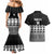 Fiji Tapa Rugby Custom Couples Matching Mermaid Dress and Hawaiian Shirt Go Fijiana - Polynesian Pride