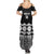 Fiji Tapa Rugby Custom Family Matching Summer Maxi Dress and Hawaiian Shirt Go Fijiana - Polynesian Pride