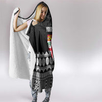 Fiji Tapa Rugby Custom Hooded Blanket Go Fijiana LT14 - Polynesian Pride