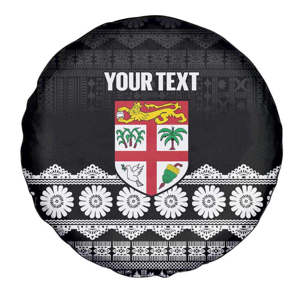 Fiji Tapa Rugby Custom Spare Tire Cover Go Fijiana LT14 - Polynesian Pride