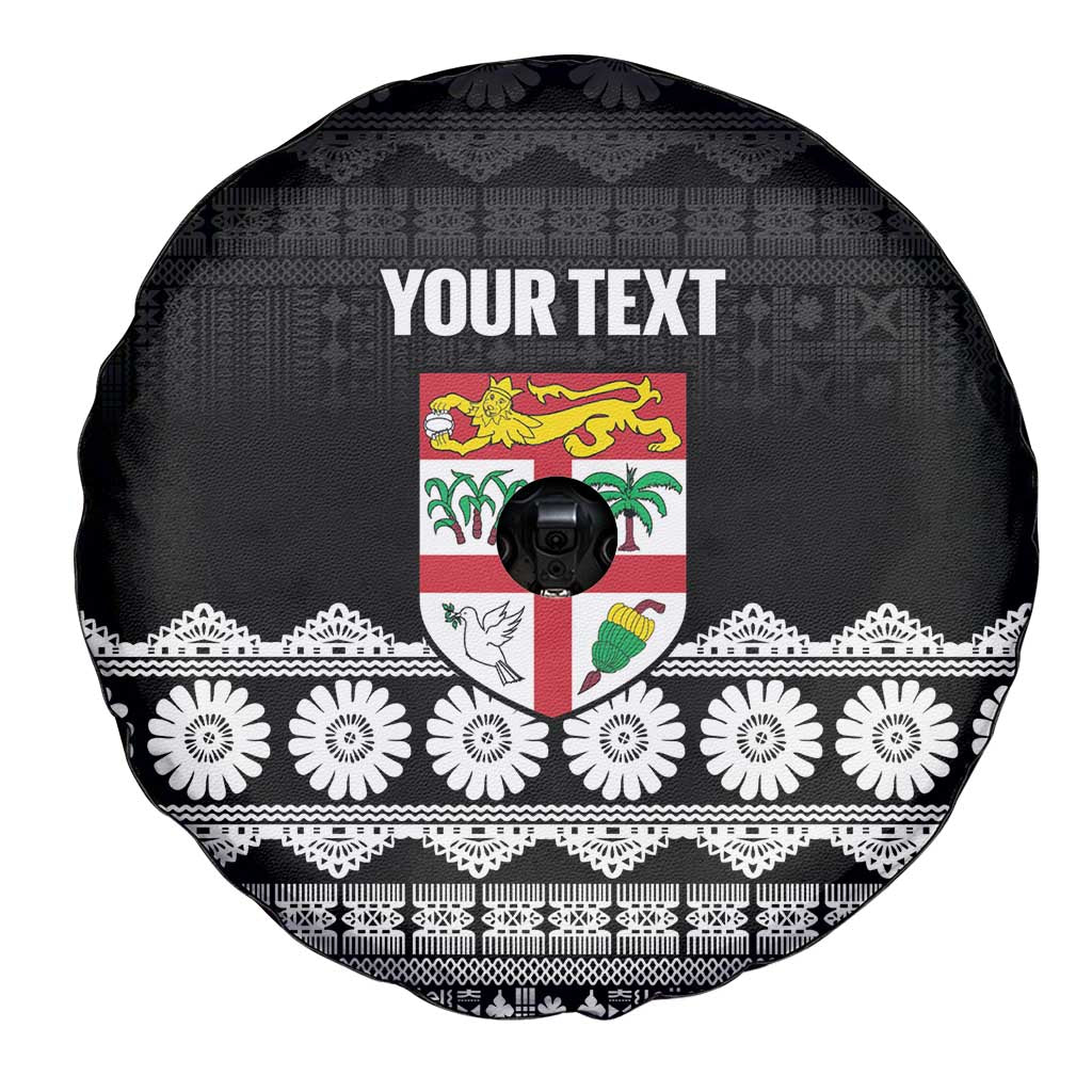 Fiji Tapa Rugby Custom Spare Tire Cover Go Fijiana LT14 - Polynesian Pride
