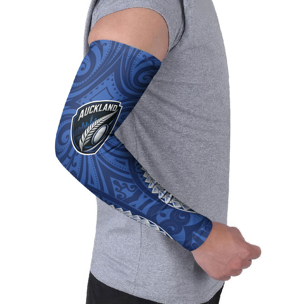 Auckland 2026 Rugby Custom Arm Sleeves NZ Maori Silver Fern