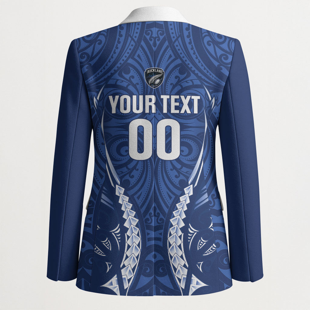 Auckland 2026 Rugby Custom Blazer NZ Maori Silver Fern