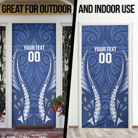 Auckland 2026 Rugby Custom Door Cover NZ Maori Silver Fern