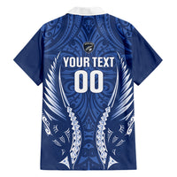 Auckland 2026 Rugby Custom Family Matching Puletasi and Hawaiian Shirt NZ Maori Silver Fern