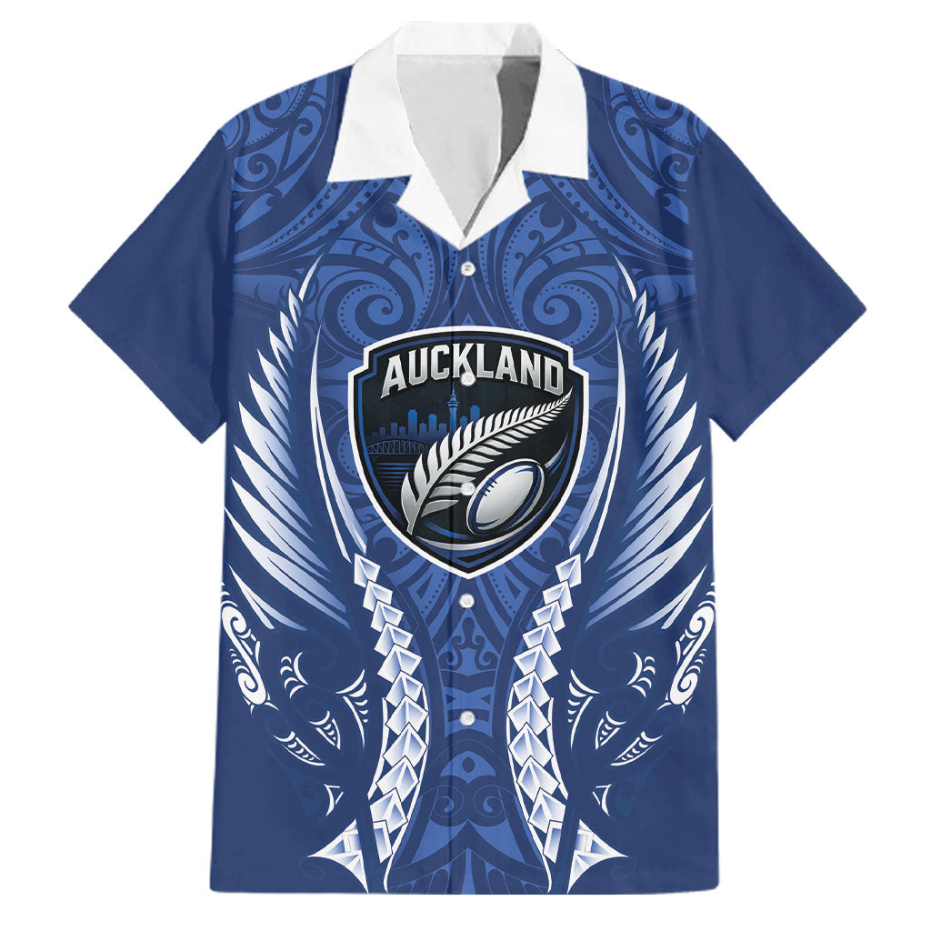 Auckland 2026 Rugby Custom Family Matching Summer Maxi Dress and Hawaiian Shirt NZ Maori Silver Fern