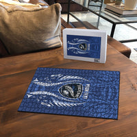 Auckland 2026 Rugby Custom Puzzle NZ Maori Silver Fern