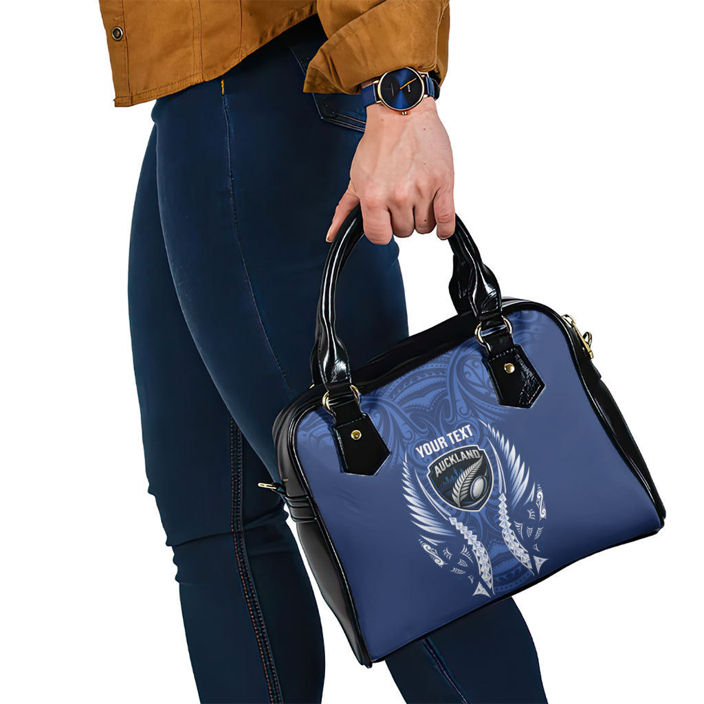 Auckland 2026 Rugby Custom Shoulder Handbag NZ Maori Silver Fern