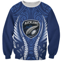 Auckland 2026 Rugby Custom Sweatshirt NZ Maori Silver Fern