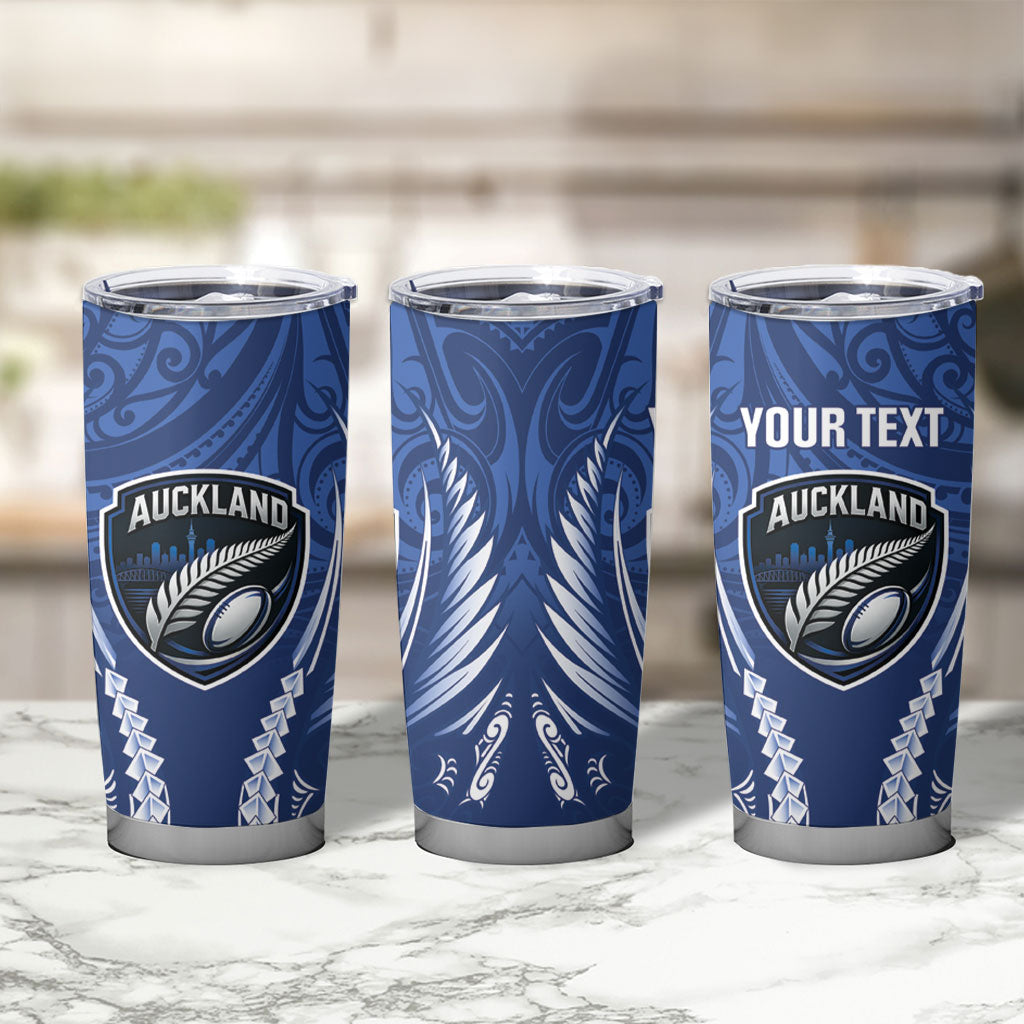 Auckland 2026 Rugby Custom Tumbler Cup NZ Maori Silver Fern
