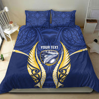 Bay of Plenty 2026 Rugby Custom Bedding Set NZ Maori Silver Fern