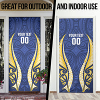 Bay of Plenty 2026 Rugby Custom Door Cover NZ Maori Silver Fern