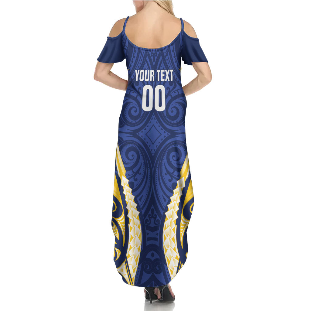 Bay of Plenty 2026 Rugby Custom Family Matching Summer Maxi Dress and Hawaiian Shirt NZ Maori Silver Fern