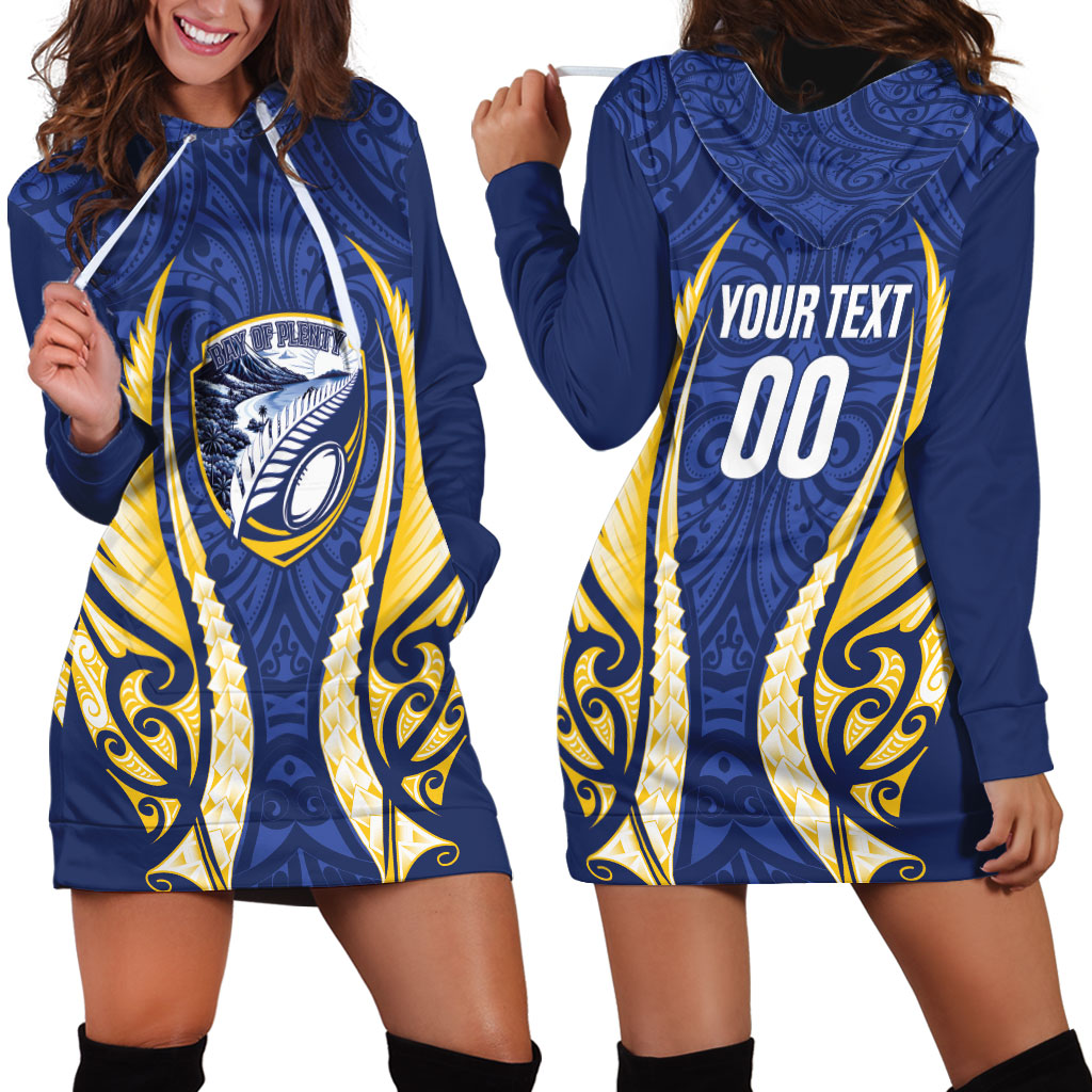 Bay of Plenty 2026 Rugby Custom Hoodie Dress NZ Maori Silver Fern