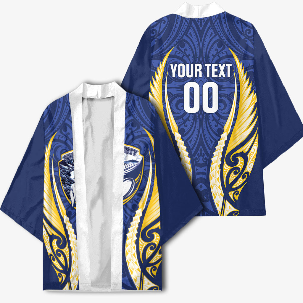 Bay of Plenty 2026 Rugby Custom Kimono NZ Maori Silver Fern
