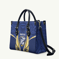 Bay of Plenty 2026 Rugby Custom Leather Bag NZ Maori Silver Fern