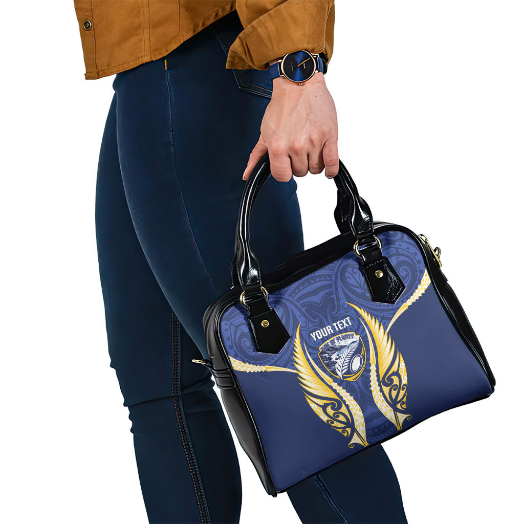 Bay of Plenty 2026 Rugby Custom Shoulder Handbag NZ Maori Silver Fern