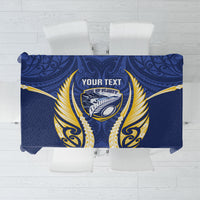 Bay of Plenty 2026 Rugby Custom Tablecloth NZ Maori Silver Fern