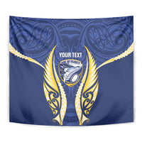 Bay of Plenty 2026 Rugby Custom Tapestry NZ Maori Silver Fern