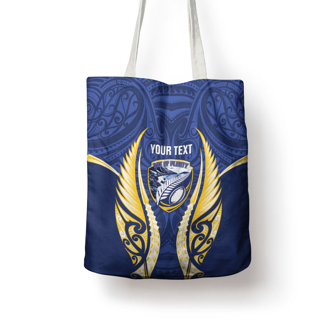 Bay of Plenty 2026 Rugby Custom Tote Bag NZ Maori Silver Fern