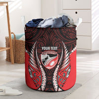 Canterbury 2026 Rugby Custom Laundry Basket NZ Maori Silver Fern