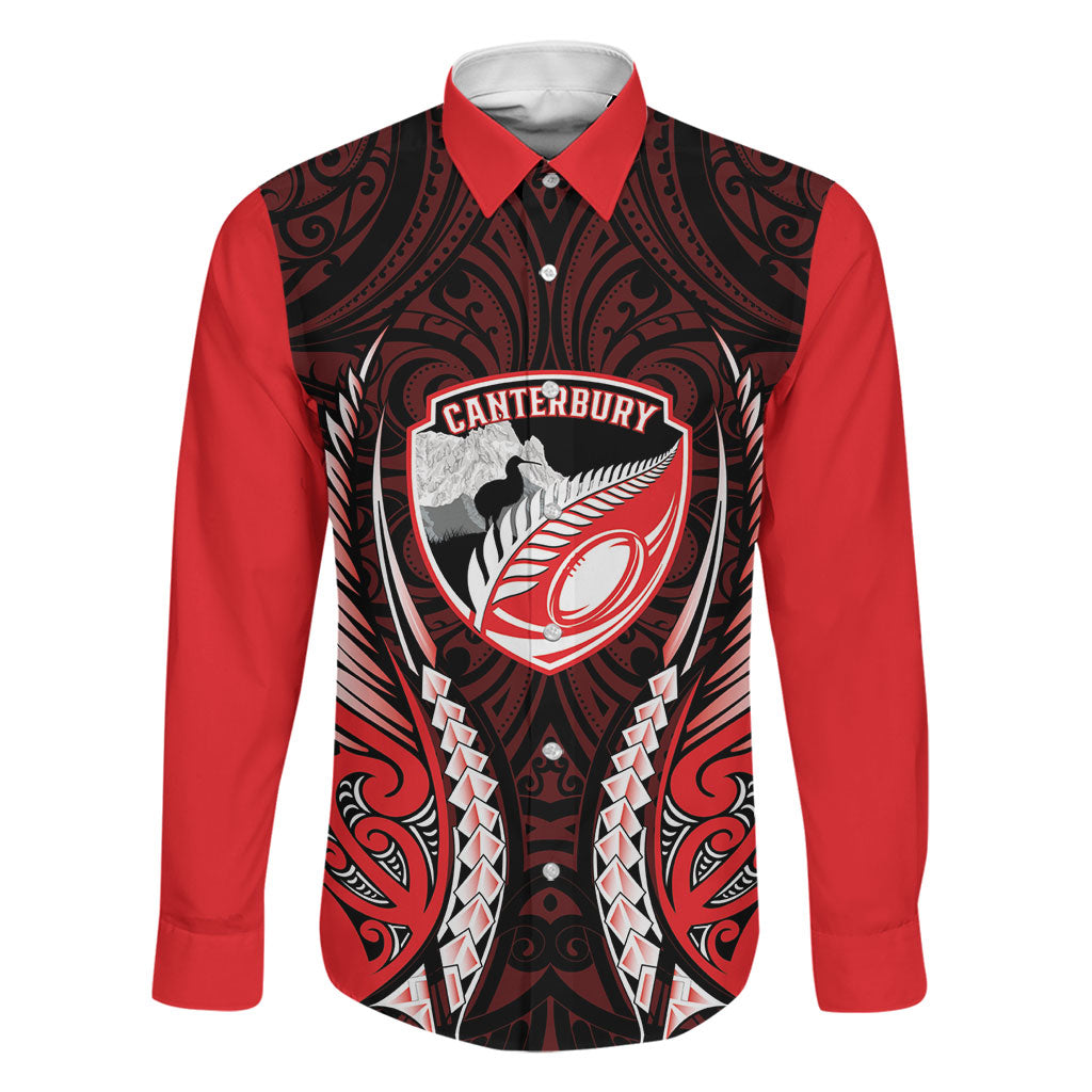 Canterbury 2026 Rugby Custom Family Matching Off Shoulder Short Dress and Hawaiian Shirt NZ Maori Silver Fern