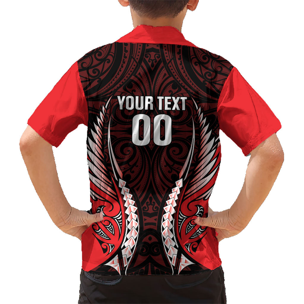 Canterbury 2026 Rugby Custom Family Matching Tank Maxi Dress and Hawaiian Shirt NZ Maori Silver Fern