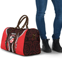 Canterbury 2026 Rugby Custom Travel Bag NZ Maori Silver Fern