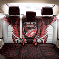 Counties Manukau 2026 Rugby Custom Back Car Seat Cover NZ Maori Silver Fern
