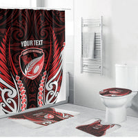 Counties Manukau 2026 Rugby Custom Bathroom Set NZ Maori Silver Fern