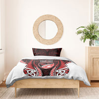 Counties Manukau 2026 Rugby Custom Bedding Set NZ Maori Silver Fern