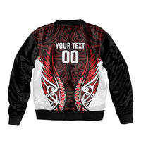 Counties Manukau 2026 Rugby Custom Bomber Jacket NZ Maori Silver Fern