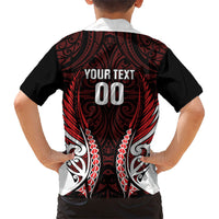 Counties Manukau 2026 Rugby Custom Family Matching Puletasi and Hawaiian Shirt NZ Maori Silver Fern
