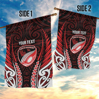 Counties Manukau 2026 Rugby Custom Garden Flag NZ Maori Silver Fern