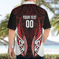 Counties Manukau 2026 Rugby Custom Hawaiian Shirt NZ Maori Silver Fern