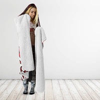 Counties Manukau 2026 Rugby Custom Hooded Blanket NZ Maori Silver Fern