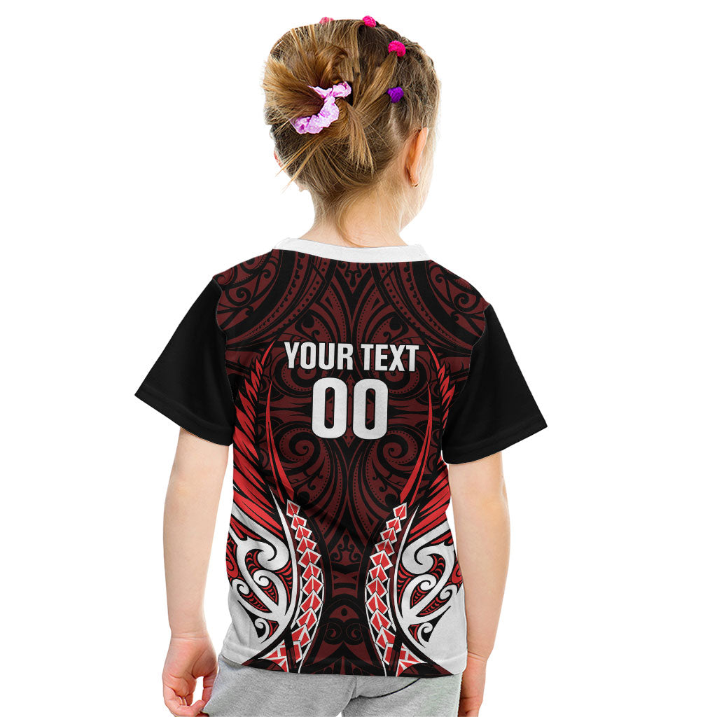 Counties Manukau 2026 Rugby Custom Kid T Shirt NZ Maori Silver Fern