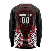 Counties Manukau 2026 Rugby Custom Long Sleeve Shirt NZ Maori Silver Fern