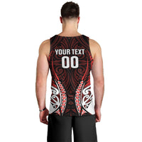 Counties Manukau 2026 Rugby Custom Men Tank Top NZ Maori Silver Fern