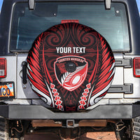 Counties Manukau 2026 Rugby Custom Spare Tire Cover NZ Maori Silver Fern