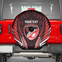 Counties Manukau 2026 Rugby Custom Spare Tire Cover NZ Maori Silver Fern