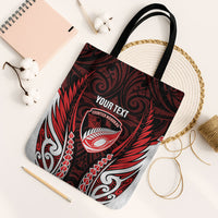 Counties Manukau 2026 Rugby Custom Tote Bag NZ Maori Silver Fern