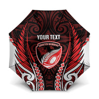 Counties Manukau 2026 Rugby Custom Umbrella NZ Maori Silver Fern