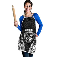 Hawke's Bay 2026 Rugby Custom Apron NZ Maori Silver Fern