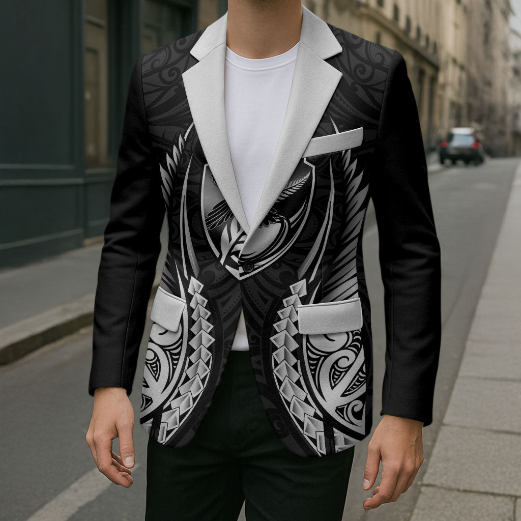 Hawke's Bay 2026 Rugby Custom Blazer NZ Maori Silver Fern
