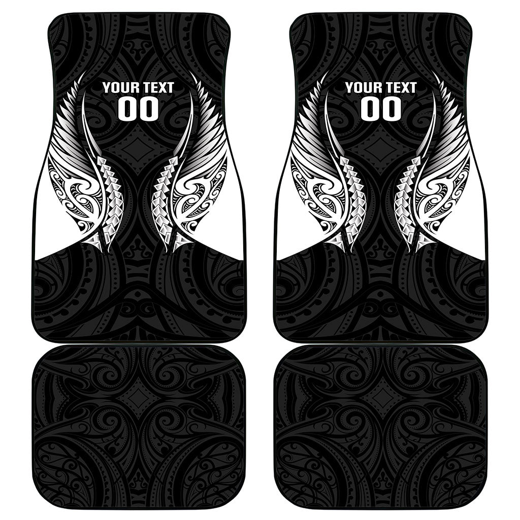 Hawke's Bay 2026 Rugby Custom Car Mats NZ Maori Silver Fern