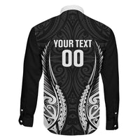 Hawke's Bay 2026 Rugby Custom Family Matching Off Shoulder Short Dress and Hawaiian Shirt NZ Maori Silver Fern