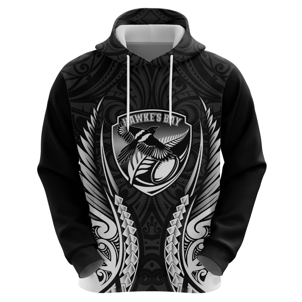 Hawke's Bay 2026 Rugby Custom Hoodie NZ Maori Silver Fern