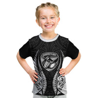 Hawke's Bay 2026 Rugby Custom Kid T Shirt NZ Maori Silver Fern